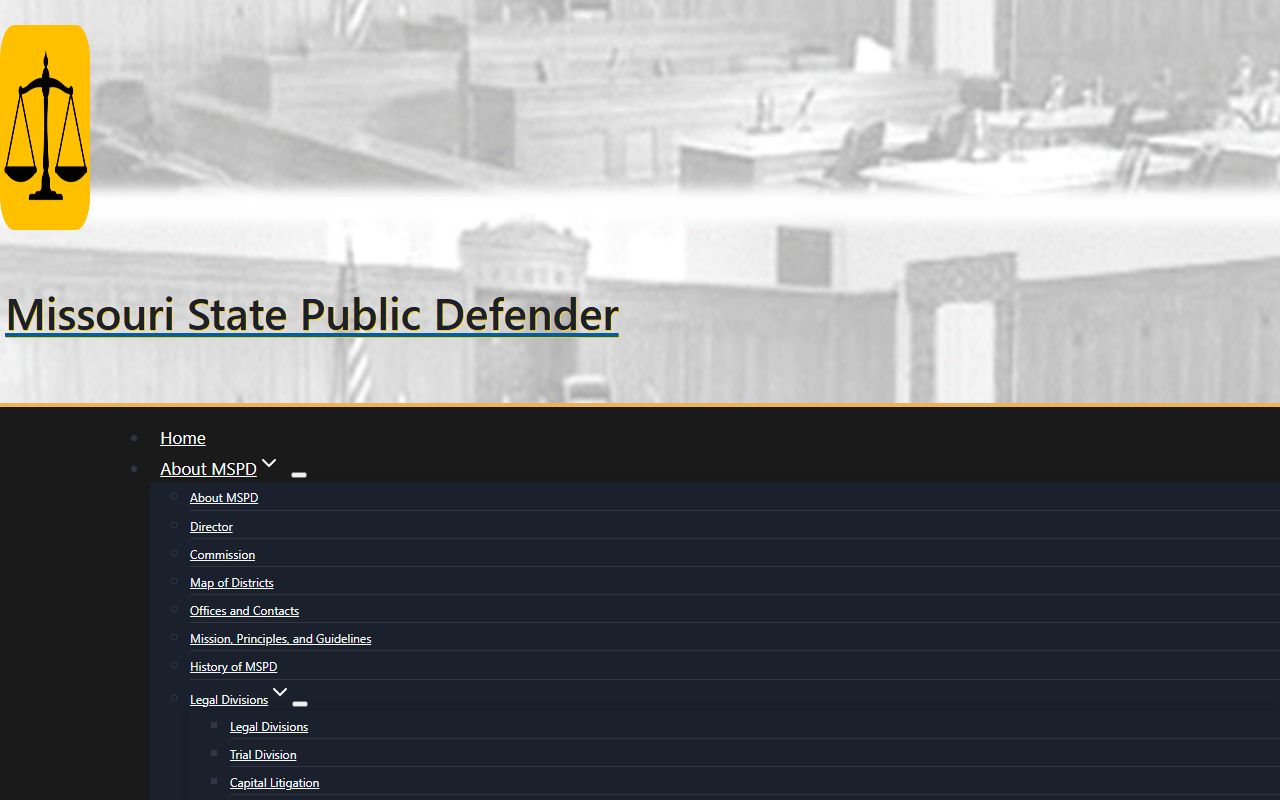 Putnam County Circuit Clerk criminal records and Missouri State Public Defender District 5 reference